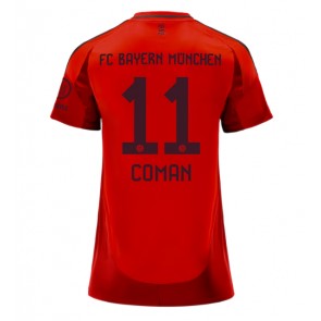 Bayern Munich Kingsley Coman #11 Hjemmebanetrøje Dame 2024-25 Kort ærmer